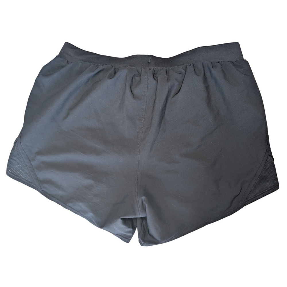 Under Armour Women's Black HeatGear Running Shorts Size S Loose Fit Athletic